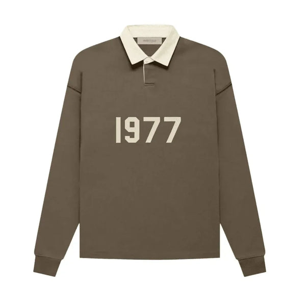 Fear Of God Essentials Henley Rugby Wood - AFV Clothes