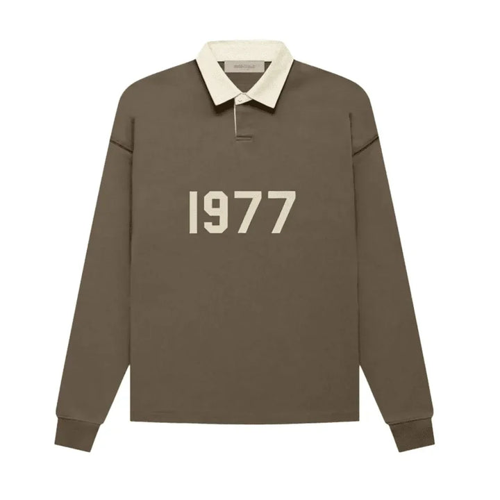 Fear Of God Essentials Henley Rugby Wood - AFV Clothes
