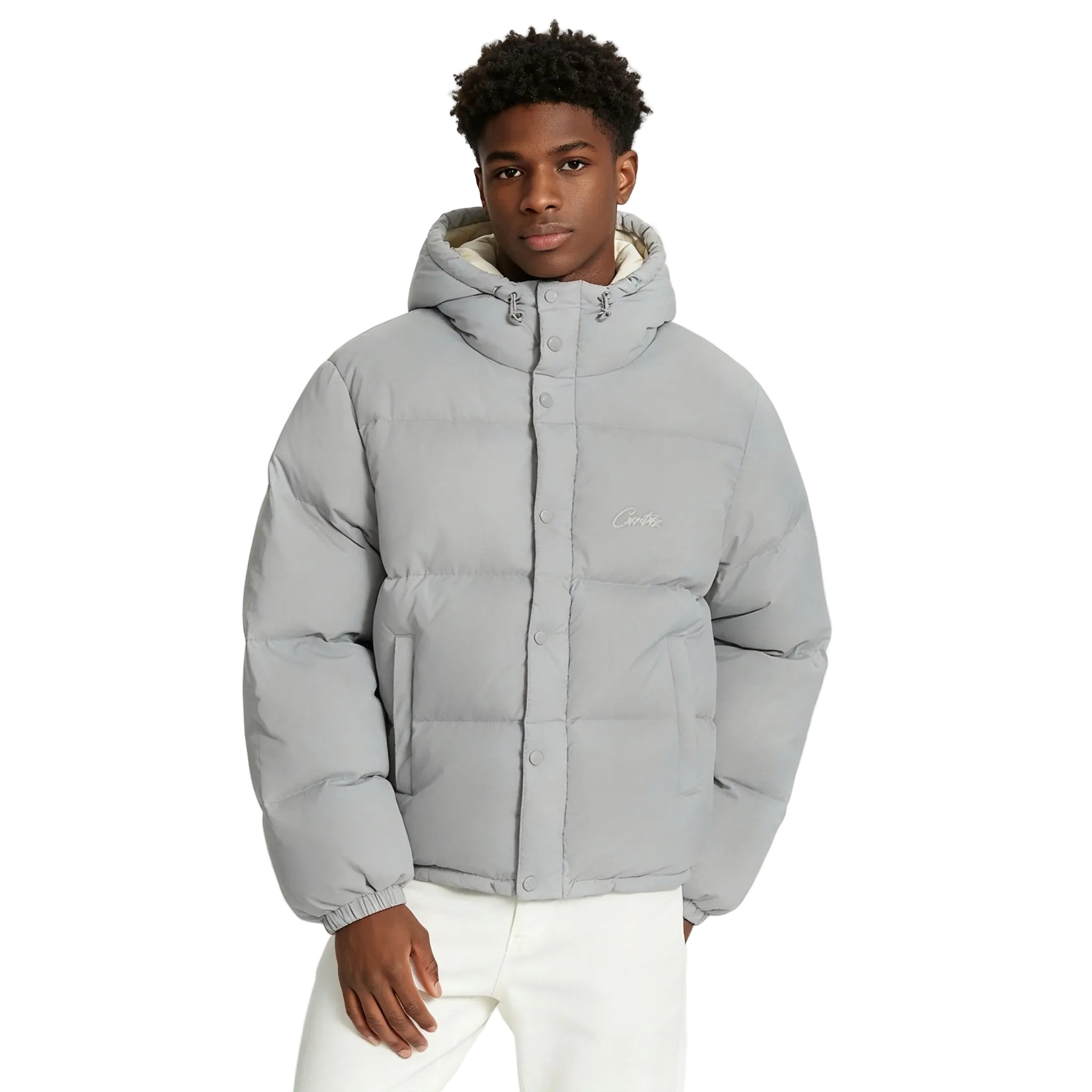 Corteiz CRTZ Bolo Jacket V2 Grey - AFewVibe