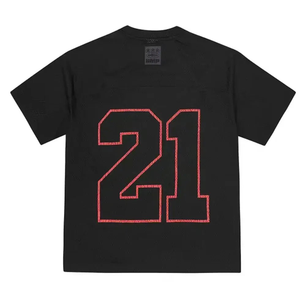 Corteiz x Slaughter Gang 21 Savage Mesh T-shirt Black – AFewVibe