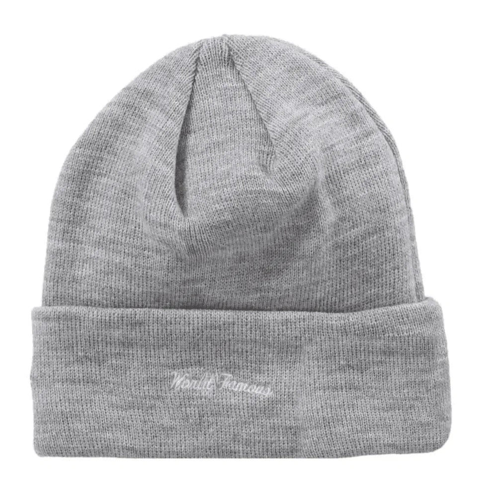 Supreme New Era Box Logo Beanie FW23 Heather Grey - AFV Clothes