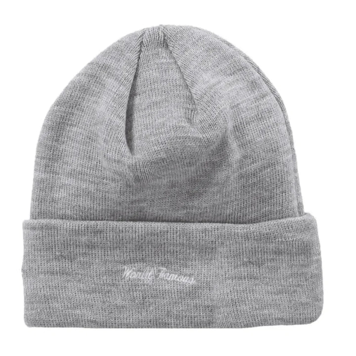 Supreme New Era Box Logo Beanie FW23 Heather Grey - AFV Clothes