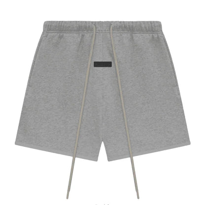 Fear of God Essentials Sweatshort Dark Heather Oatmeal - AFV Clothes