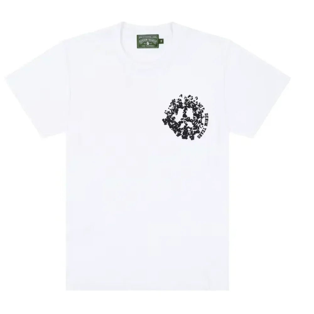 Denim Tears Denim University Tee SS24 White - Afewvibe