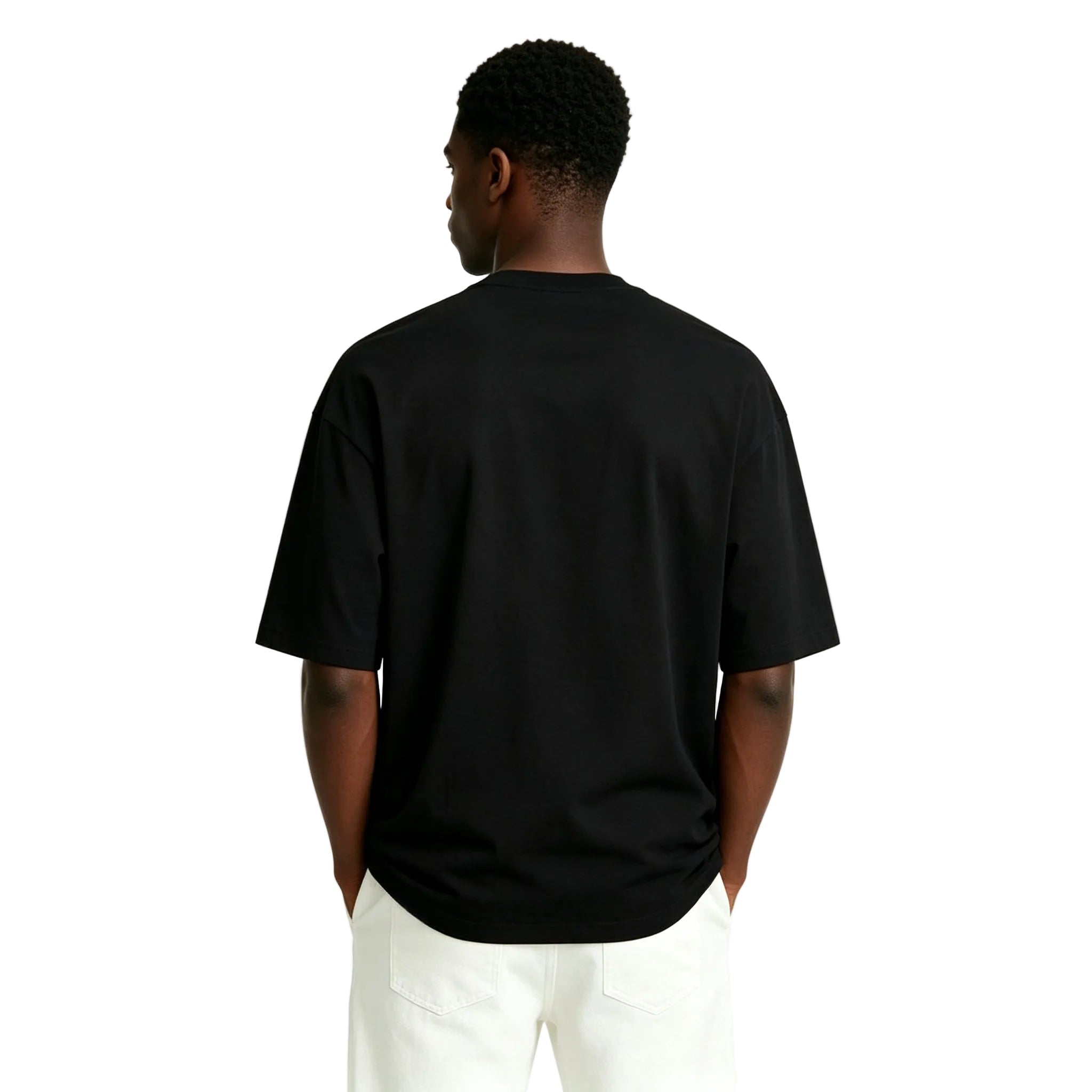 Denim Tears Logo Tee Black - AFewVibe