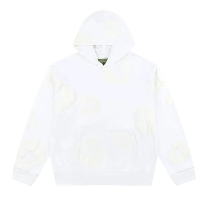 Denim Tears Mono Cotton Wreath Sweatshirt White - AFewVibe