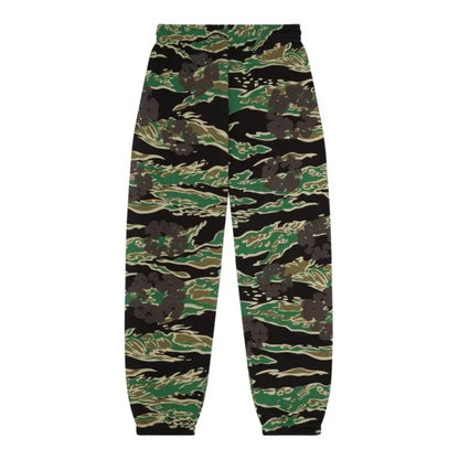 Denim Tears The Cotton Wreath Sweatpant Green Camo - Afewvibe
