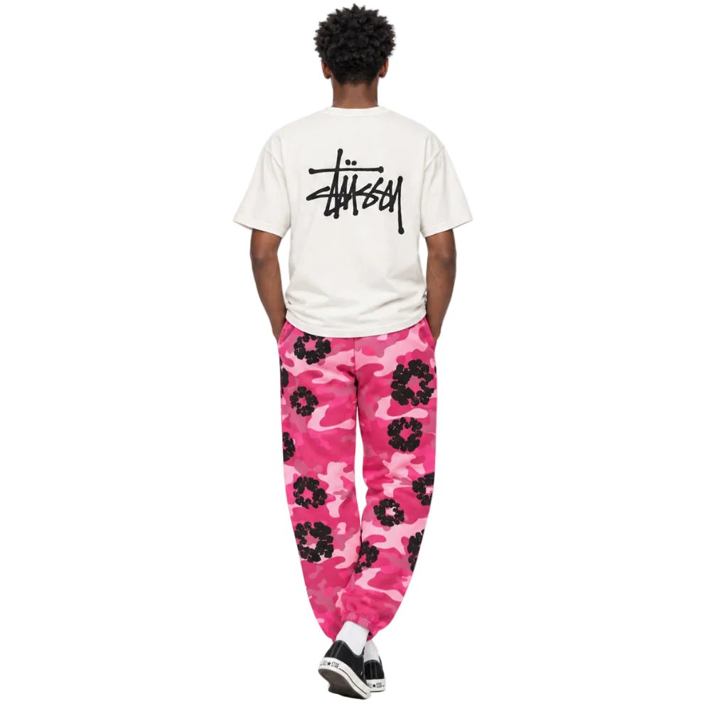 Denim Tears The Cotton Wreath Sweatpant Pink Camo - AFewVibe