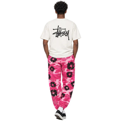 Denim Tears The Cotton Wreath Sweatpant Pink Camo - AFewVibe