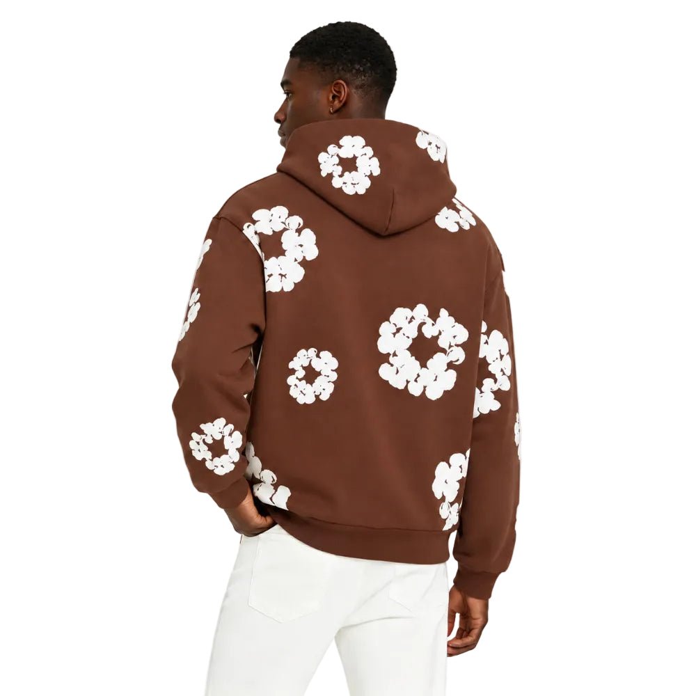 Denim Tears The Cotton Wreath Sweatshirt Brown - AFewVibe