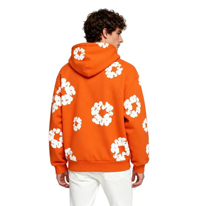 Denim Tears The Cotton Wreath Sweatshirt Orange - AFewVibe
