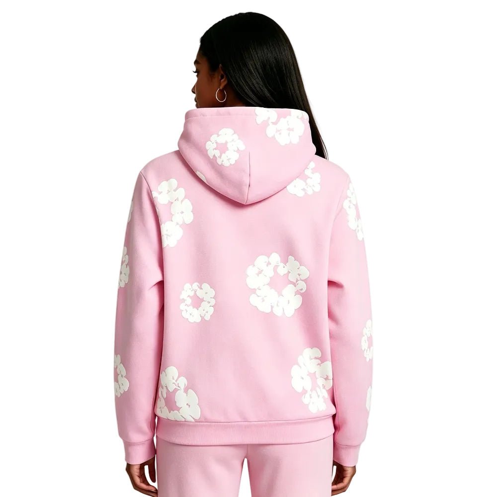 Denim Tears The Cotton Wreath Sweatshirt Powder Pink - Afewvibe