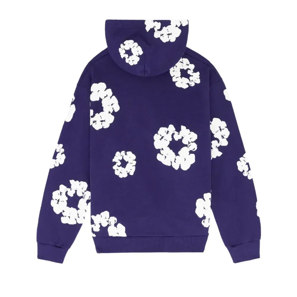 Denim Tears The Cotton Wreath Sweatshirt Purple - Afewvibe
