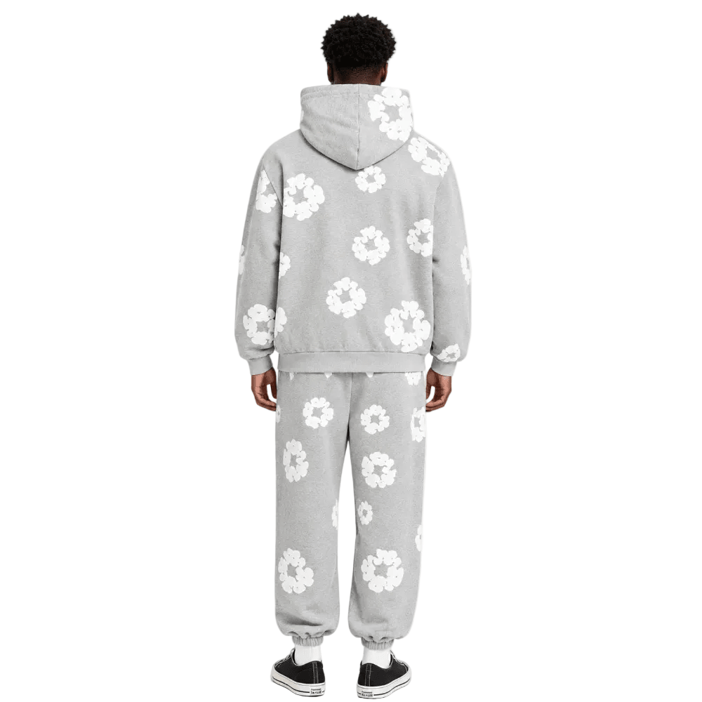 Denim Tears The Cottonwreath Sweatpants Grey - AFewVibe
