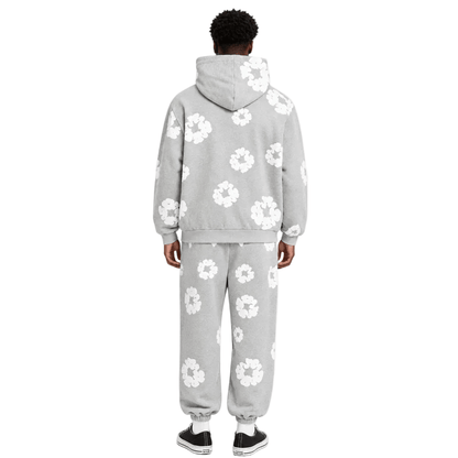 Denim Tears The Cottonwreath Sweatpants Grey - AFewVibe