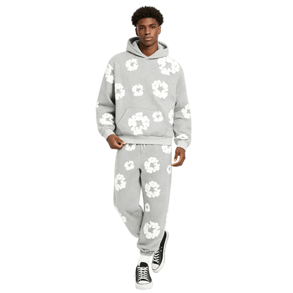 Denim Tears The Cottonwreath Sweatpants Grey - AFewVibe