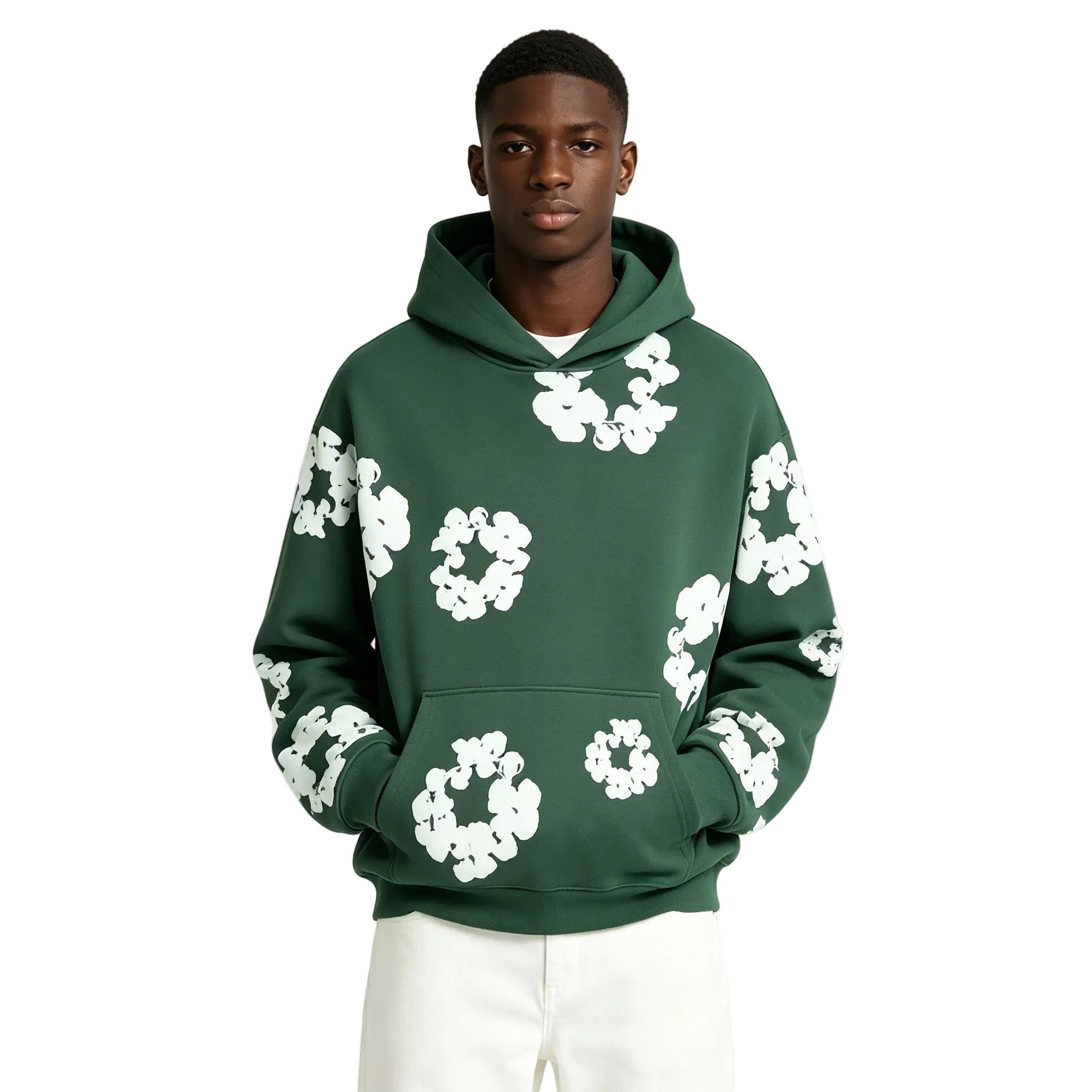 Denim Tears The Cottonwreath Sweatshirt Green - AFewVibe
