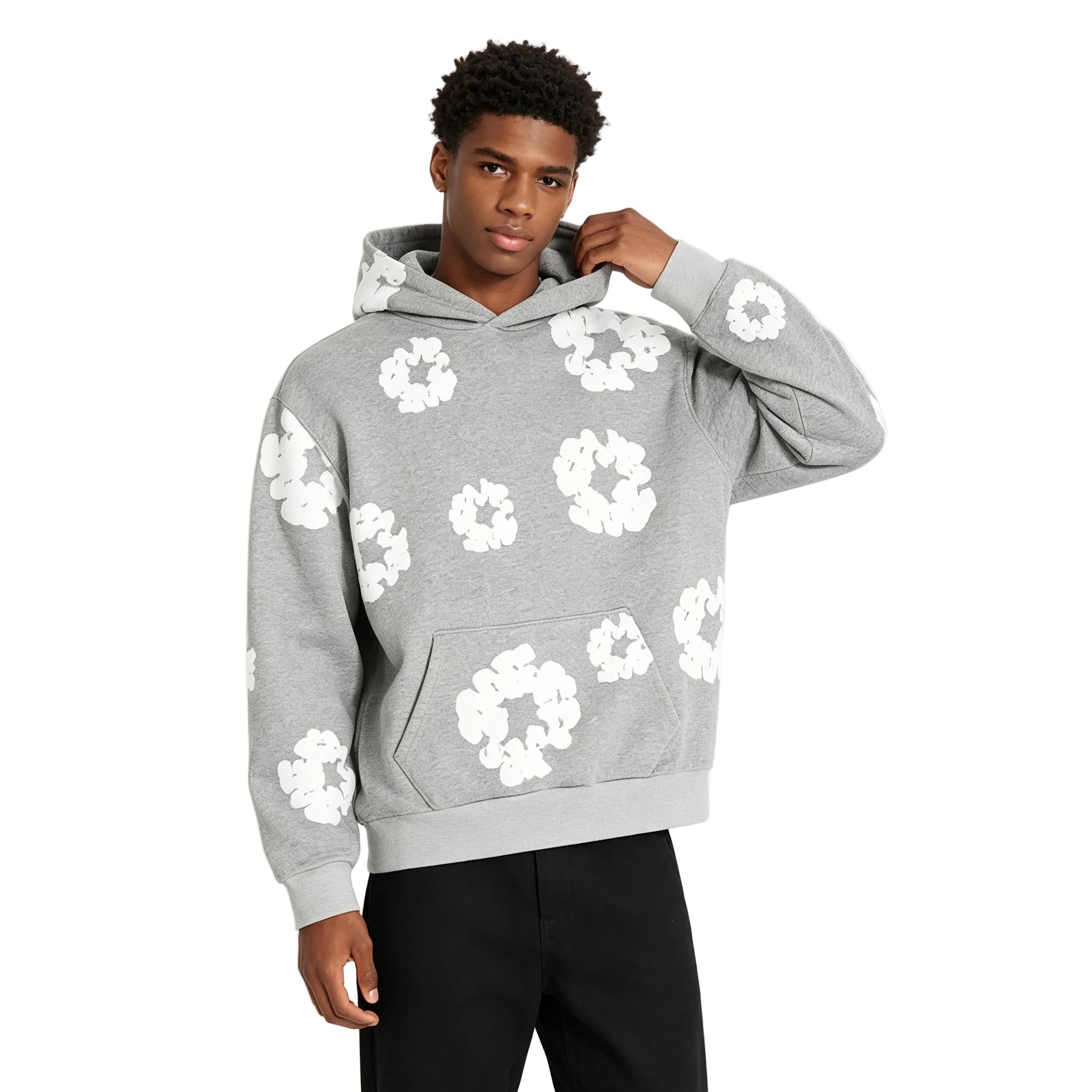 Denim Tears The Cottonwreath Sweatshirt Grey - AFewVibe