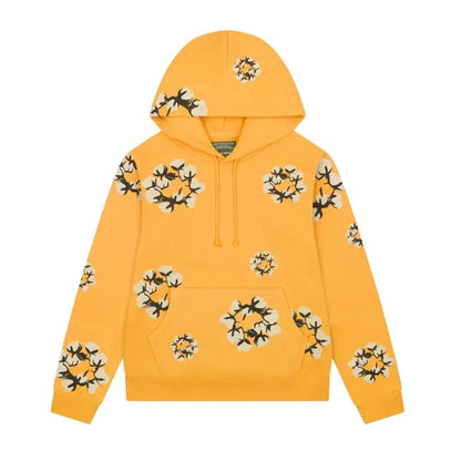 Denim Tears xCPFM Cactus Tears Wreath Hoodie Yellow - Afewvibe