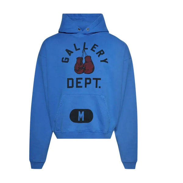 Gallery Dept. Boxing Merch Hoodie Royal - AFV Clothes