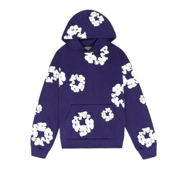 Denim Tears The Cotton Wreath Sweatshirt Purple - AFV Clothes