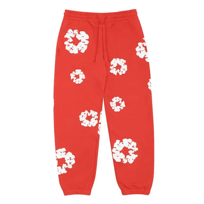 Denim Tears The Cottonwreath Sweatpant Red - AFV Clothes