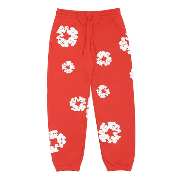 Denim Tears The Cottonwreath Sweatpant Red - AFV Clothes