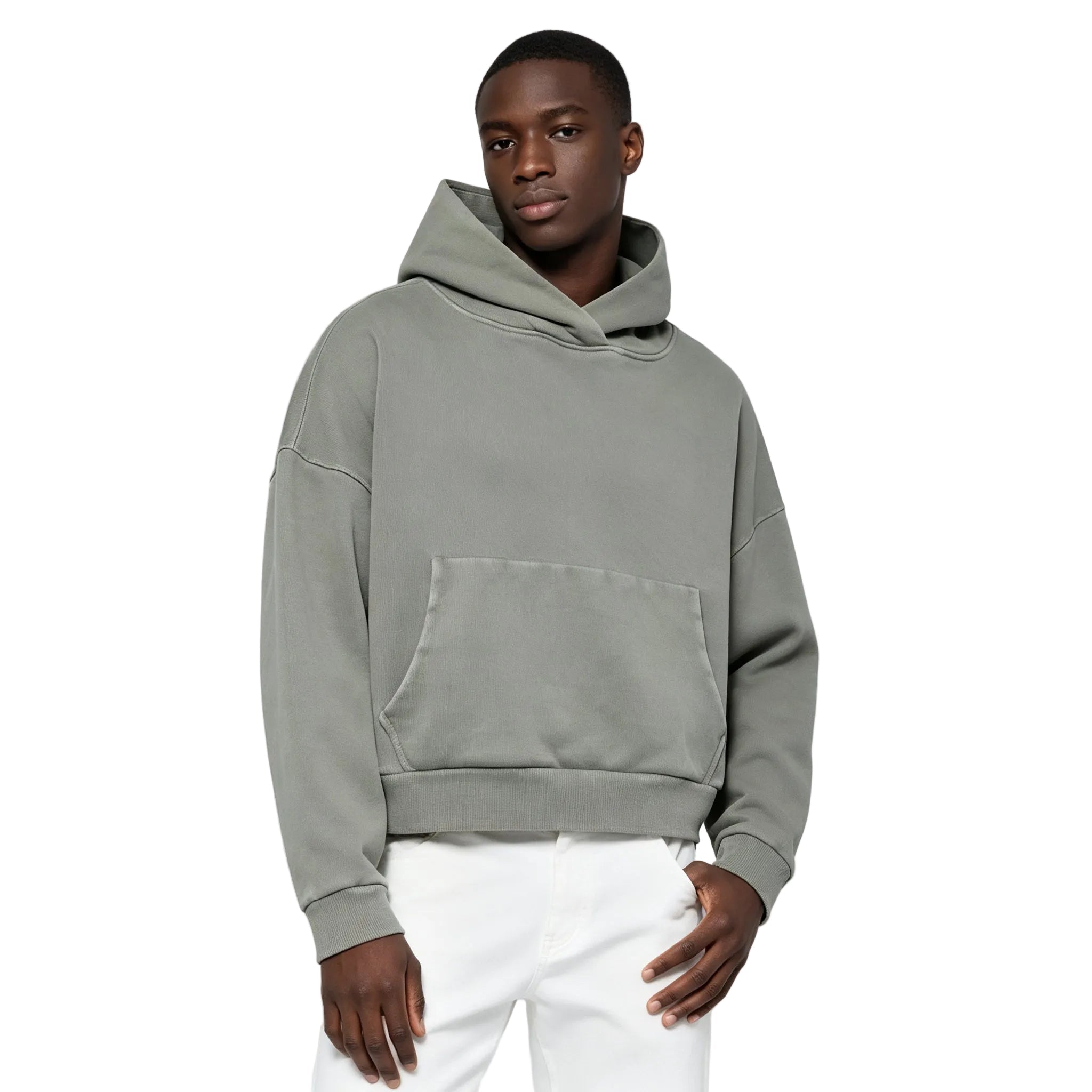 Entire Studios Heavy cotton hoodie Grey - AFewVibe