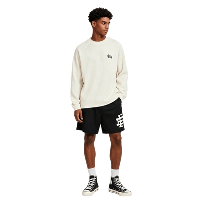 Eric Emanuel EE Akimbo Tyrrell Winston Short Black White - AFewVibe