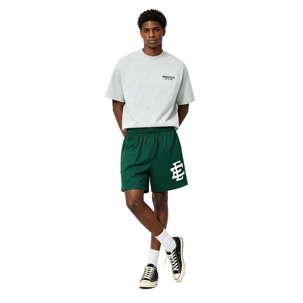 Eric Emanuel EE Akimbo Tyrrell Winston Short Green White - AFewVibe