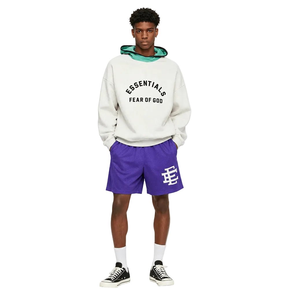 Eric Emanuel EE Akimbo Tyrrell Winston Short Purple White - AFewVibe
