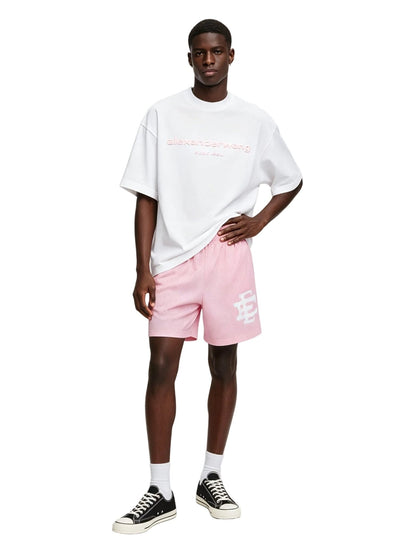 Eric Emanuel EE Akimbo Tyrrell Winston Short Rose Quartz White - Afewvibe
