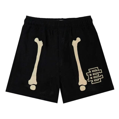 Eric Emanuel EE Basic Core Short Black Bones - AFewVibe