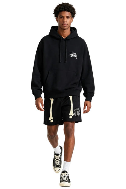 Eric Emanuel EE Basic Core Short Black Bones - AFewVibe