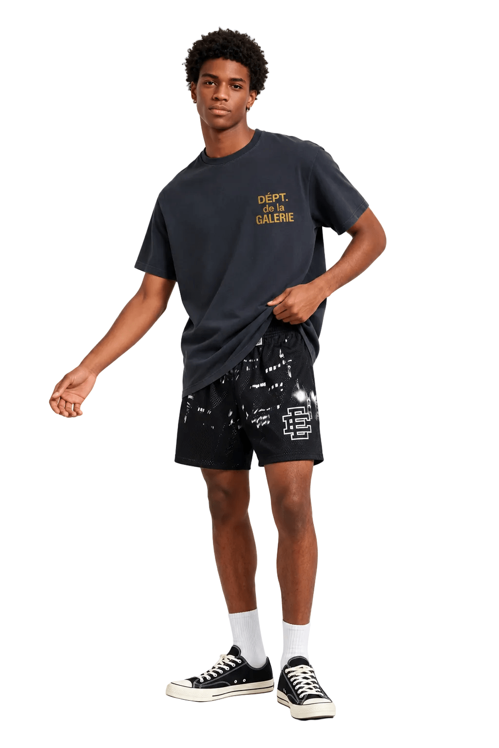 Eric Emanuel EE Basic Core Short Black Skyline - AFewVibe