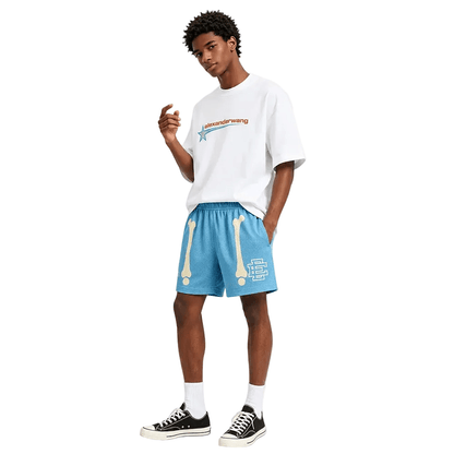 Eric Emanuel EE Basic Core Short Carolina Blue Bones - AFewVibe