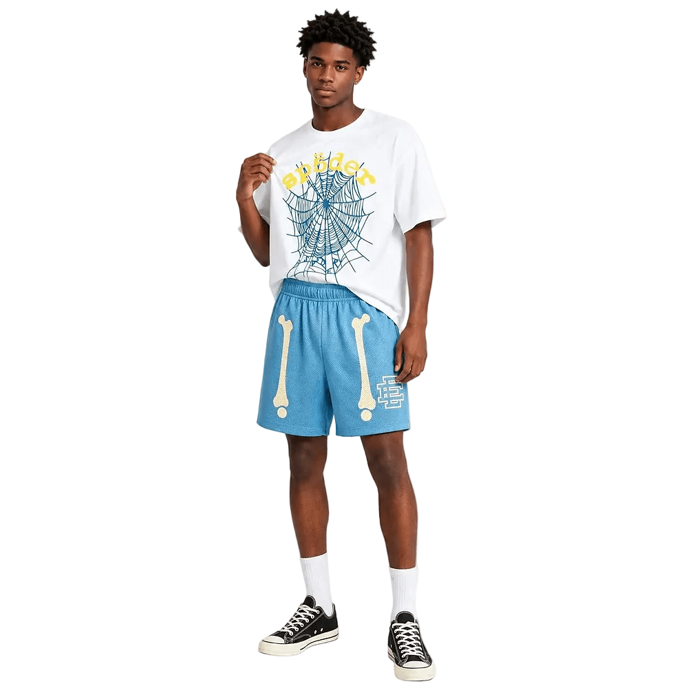 Eric Emanuel EE Basic Core Short Carolina Blue Bones - AFewVibe