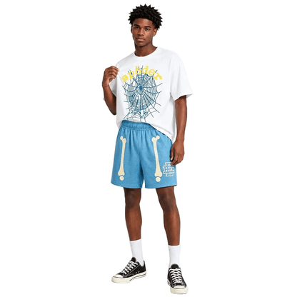 Eric Emanuel EE Basic Core Short Carolina Blue Bones - AFewVibe