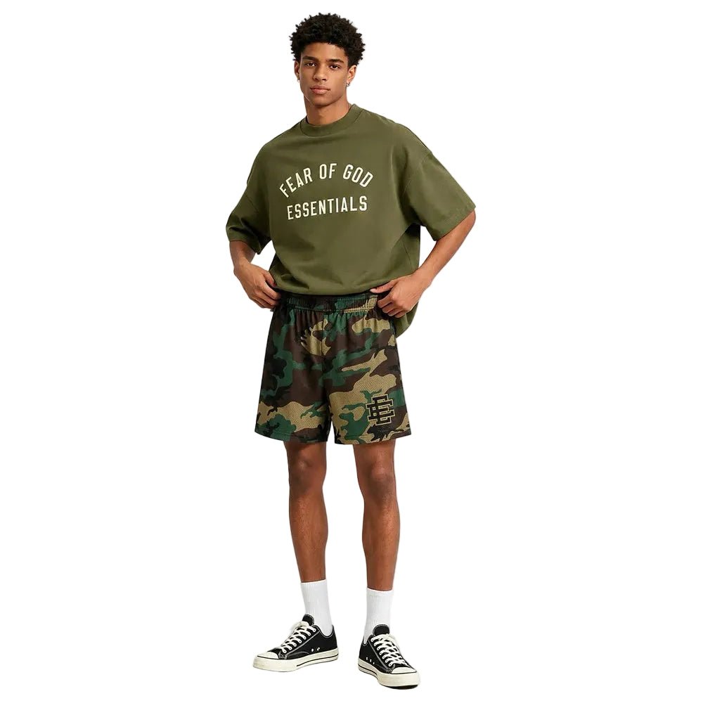 Eric Emanuel EE Basic Core Short Green Black Camo - AFewVibe