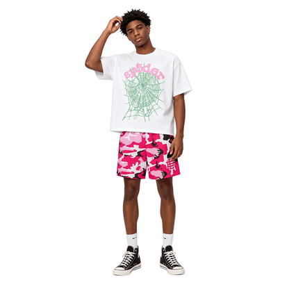 Eric Emanuel EE Basic Core Short Pink Black Camo - AFewVibe