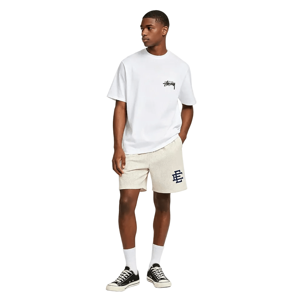 Eric Emanuel EE Basic Core Short Whitecap Grey Navy - AFewVibe