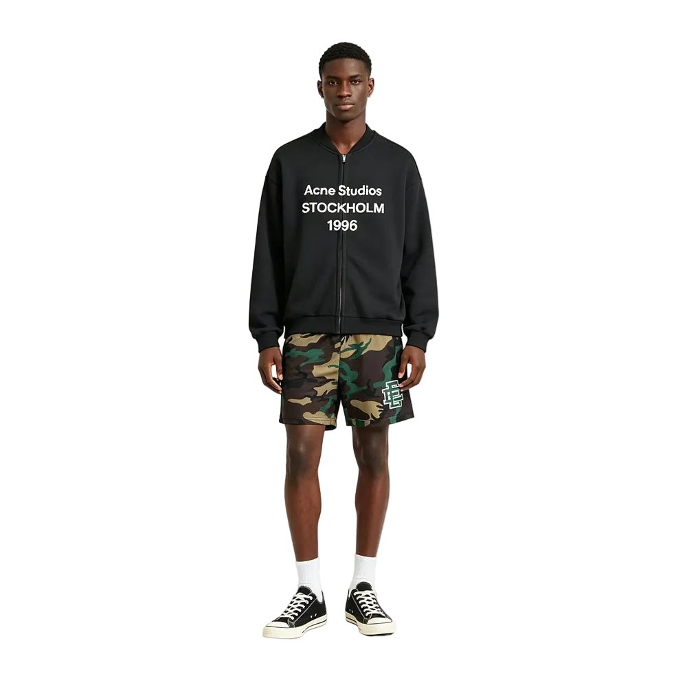 Eric Emanuel EE Basic Core Short Woodland Camo Green - AFewVibe