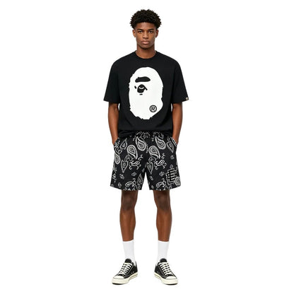 Eric Emanuel EE Basic Short Black Paisley - AFewVibe