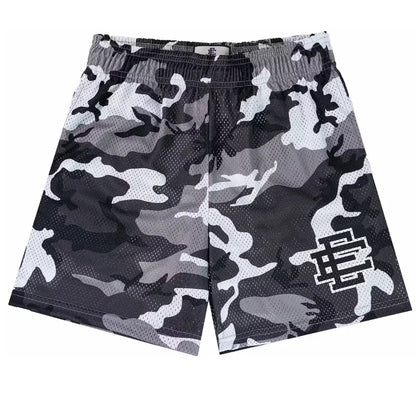 Eric Emanuel EE Basic Short White Black Camo