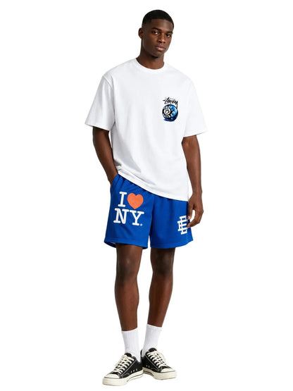 Eric Emanuel EE I Love New York Short Royal Blue White - AFewVibe