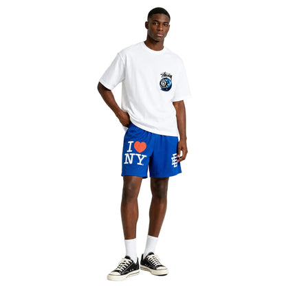 Eric Emanuel EE I Love New York Short Royal Blue White - AFewVibe