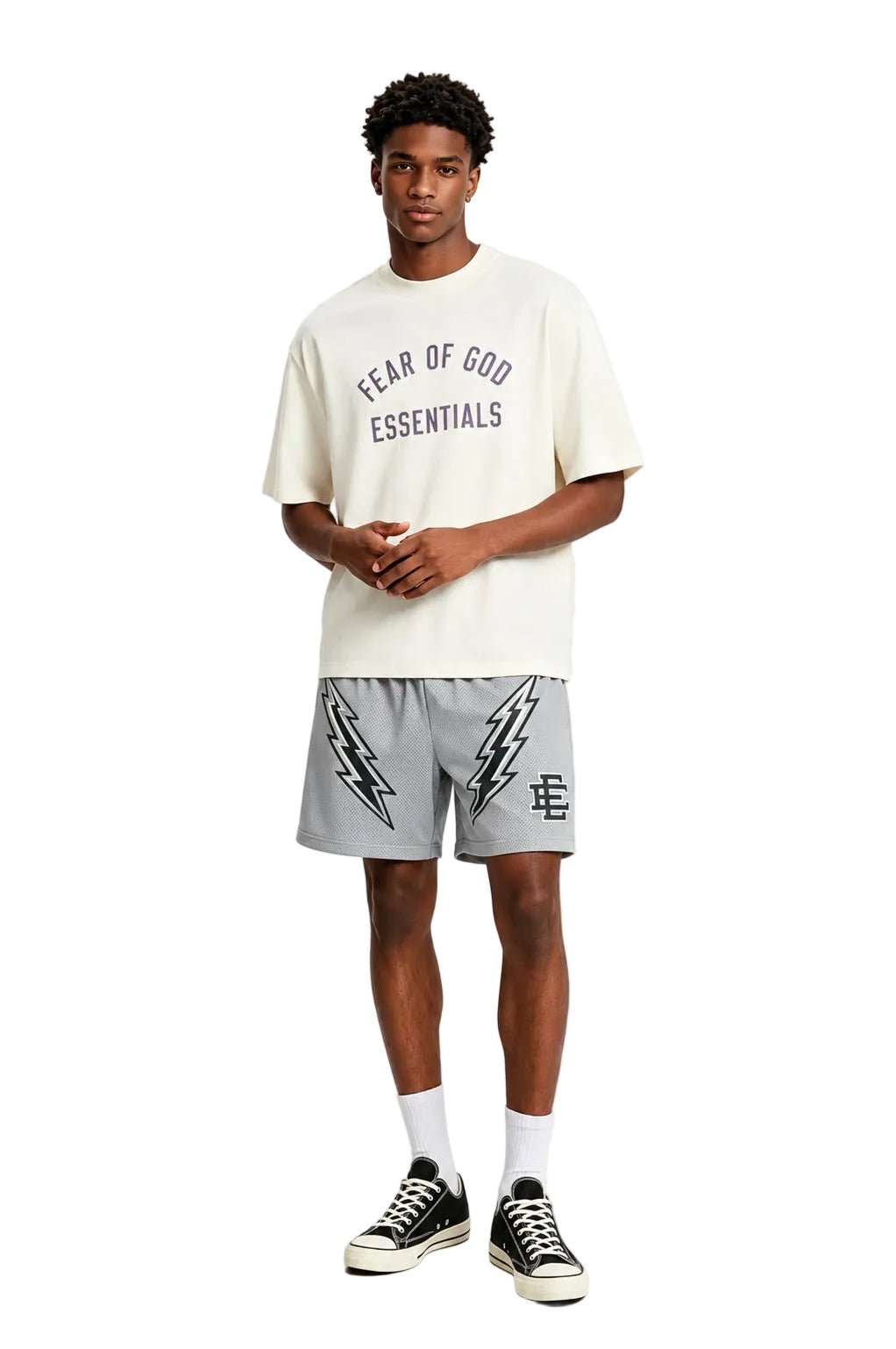 Eric Emanuel EE Short Maryland Grey Bolt - AFewVibe