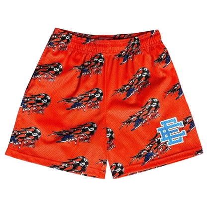 Eric Emanuel x Matty Boy EE Basic Core Short Red - AFewVibe