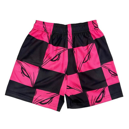 Eric Emanuel x Matty Boy EE Short Pink Silver Friends & Family - Afewvibe