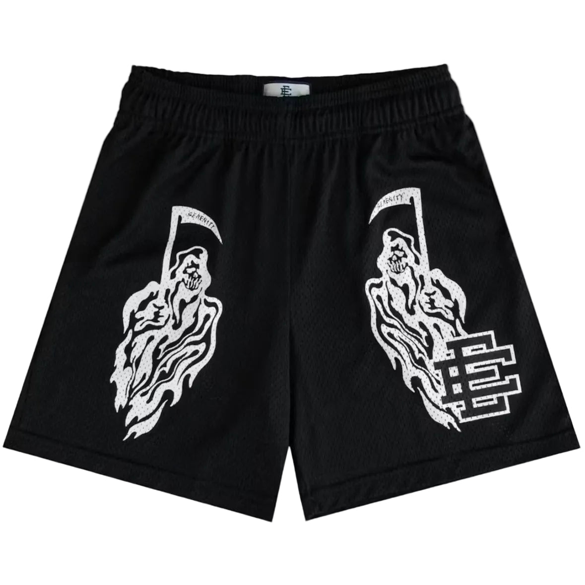 Eric Emanuel x Warren Lotas Short Black White - AFewVibe
